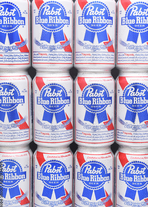 Pabst Blue Ribbon (PDR) is a great drink to order at a dive bar that's not a vodka soda.