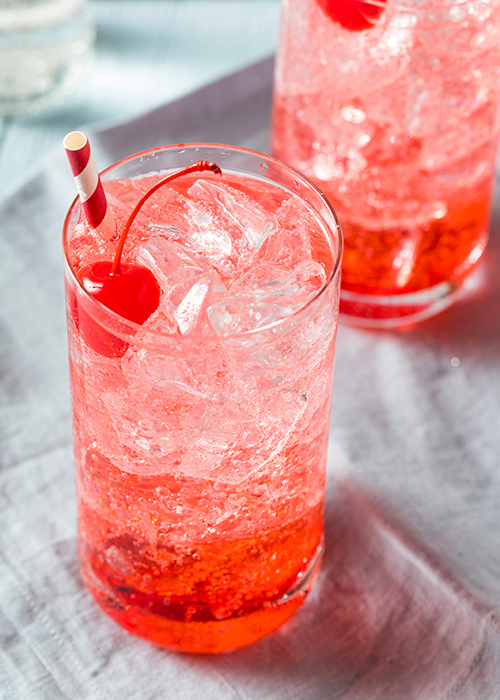 The Dirty Shirley is an example of a cocktail's color impacting the emotional impulse behind ordering a drink.