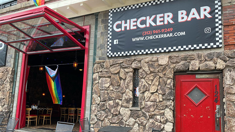 Checker Bar is one of the best places to drink in Detroit.