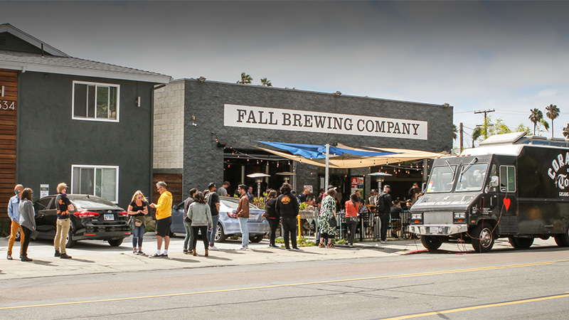 Fall Brewing Company is one of the best places to drink in San Diego.