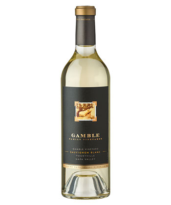 The Gamble Family Vineyards Sauvignon Blanc 2021 from Napa Valley, California is a good wine you can actually find.