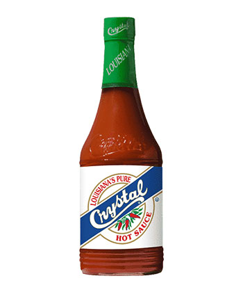 Louisiana's Pure Crystal Hot Sauce "OG" is one of the best hot sauces to use in Micheladas.