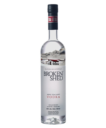 Broken Shed vodka is one of the top 10 best vodkas for Moscow Mules.