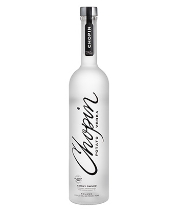 Chopin Potato vodka is one of the top 10 best vodkas for Moscow Mules.