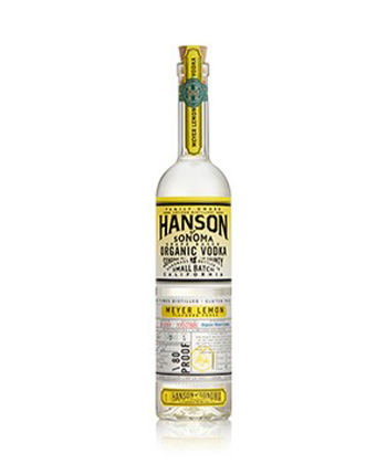 Hanson of Sonoma Meyer Lemon Organic Vodka is one of the top 10 best vodkas for Moscow Mules.
