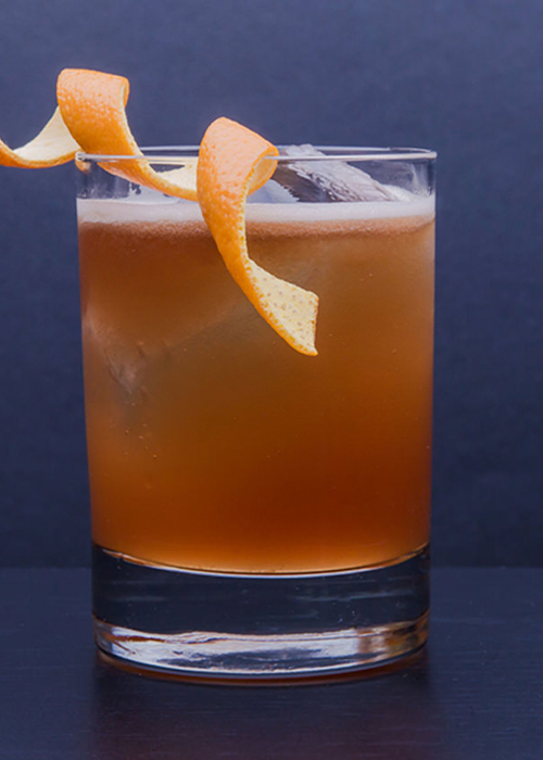A Blood and Sand is a great cocktail to make using orange juice.