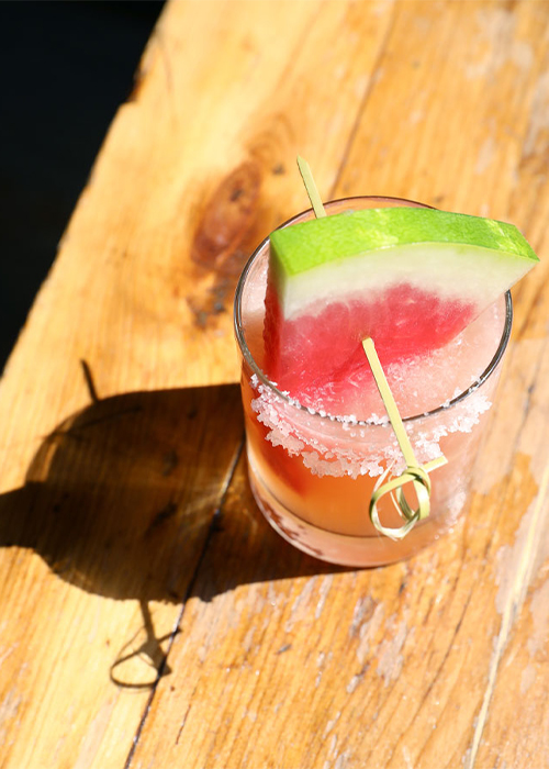 Bubbly's Watermelon Margarita is one of the best cocktails for summer.