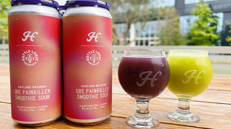 Harland Brewing Company is one of the breweries making ube beer