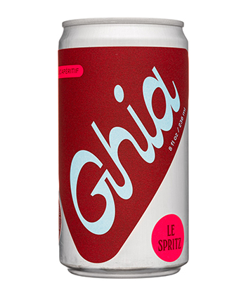 Ghia's Le Spritz is one of the best non-alcoholic wine or spirits according to bartenders.