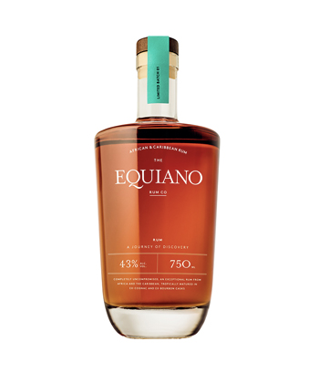 Equiano Rum Original is one of the best rums for 2022.