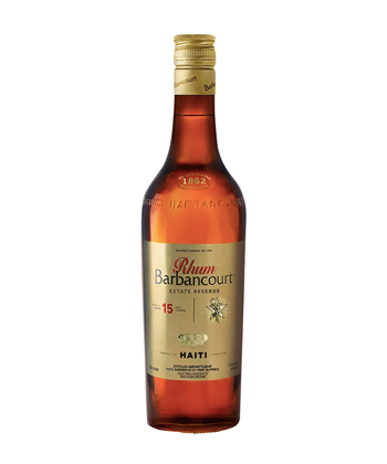 Rhum Barbancourt 15 is one of the best rums for 2022.