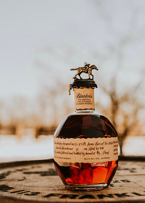 Blanton's is a famous Bourbon that is collected.