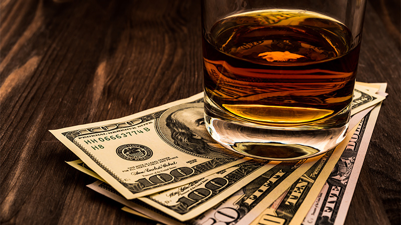 Money is a reason famous bourbons are collected.