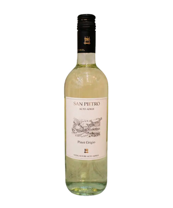 San Pietro Pinot Grigio 2021 es uno de los mejores Pinot Grigios para 2022.