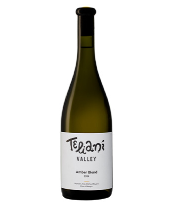 Teliani Valley Amber Blend 2019 is one of the best orange wines for 2022. 