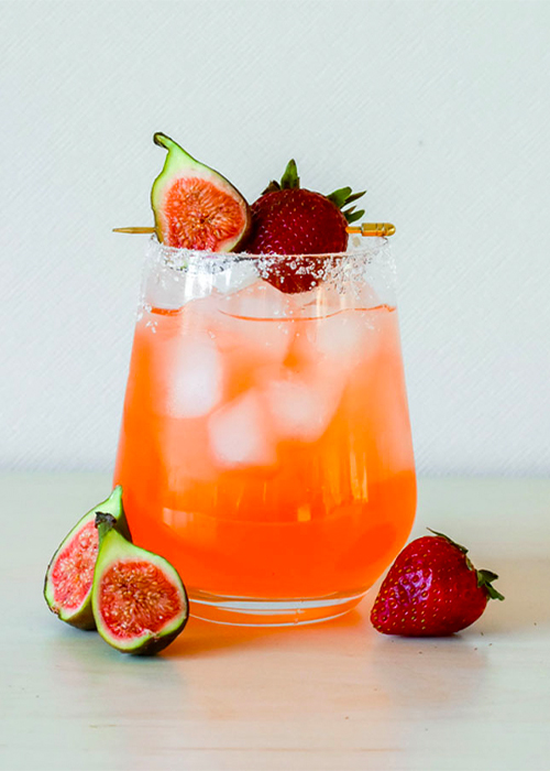 The Berrycello Cooler is one of the best gin cocktails for summer.