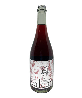 Valcan Cellars Sparkling Malbec is a non-Pinot Noir wine from Oregon.