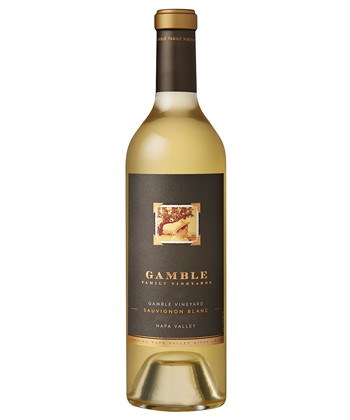 Gamble Family Vineyards Sauvignon Blanc 2021 is one of the best Sauvignon Blancs for 2022.