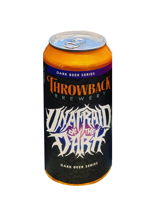 La bière stout tropicale de Throwback Brewery.