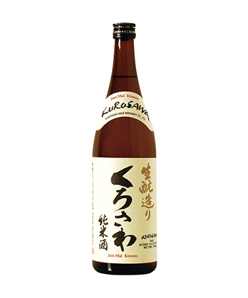 Kurosawa, Junmai Kimoto Sake is one of bottle shop owner's favorite sakes right now.