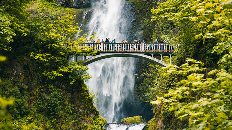 Exploring the Columbia River Gorge is one of the best things to do on a weekend trip to Portland, Oregon.