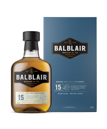 Balblair 15 Year Old is one of the best Scotch Whiskies for 2022.