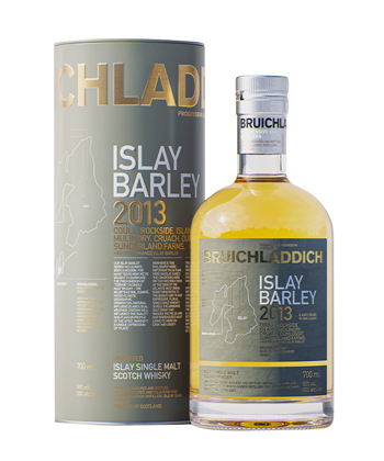 Bruichladdich Islay Barley 2013 is one of the best Scotch Whiskies for 2022.