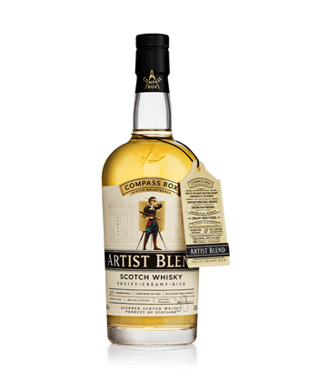 Compass Box Artist Blend Scotch Whisky is one of the best Scotch Whiskies for 2022.