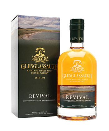 Glenglassaugh Revival Highland Single Malt Scotch Whisky is one of the best Scotch Whiskies for 2022.