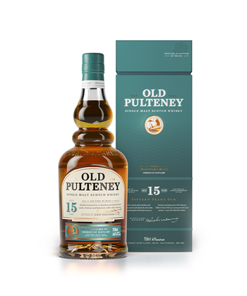 Old Pulteney 15 Year Old Highland Single Malt is one of the best Scotch Whiskies for 2022.