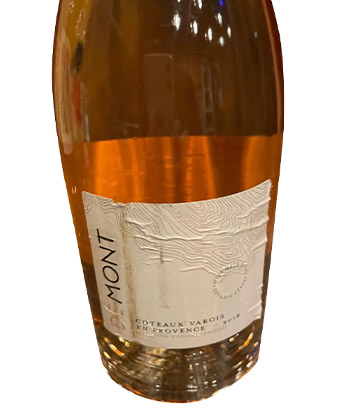 De Mont Coteaux Varois en Provence Rosé is one of the best Trader Joe's wines