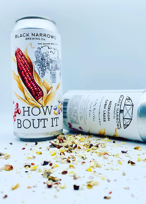 Black Narrows es una cervecería artesanal que recupera las existencias de maíz.