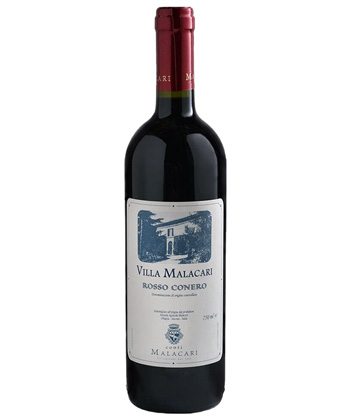 The 2017 Villa Malacari Rosso Conero from Marche, Italy is a good wine you can actually find.