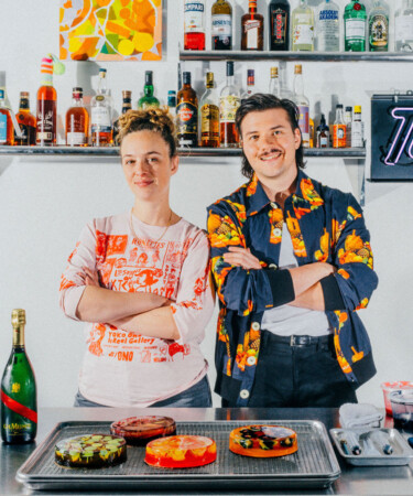 How the Duo Behind Solid Wiggles Creates Edible Works of Boozy Art