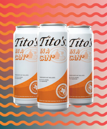 Tito’s is ‘Launching’ a Vodka RTD, Minus the ‘Drink’