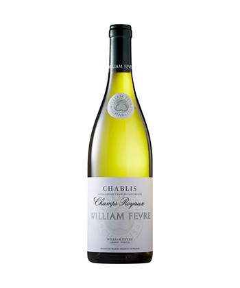 The William Fevre "Champs Royaux" Chablis is one of the best Burgundy wines under 50 dollars according to sommeliers.