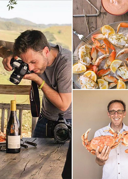 Photographers use lifestyle images to better attract wine drinkers.