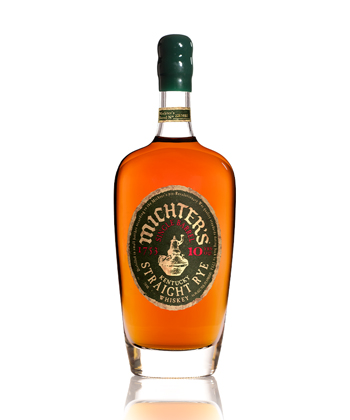 Michter's 10 Year Single Barrel Kentucky Straight Rye Whiskey is one of the best rye whiskies for 2022.