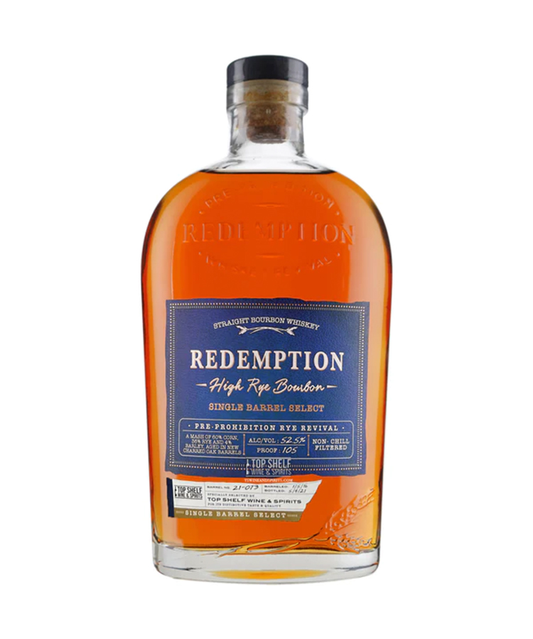 Redemption High Rye Bourbon Single Barrel Select Review