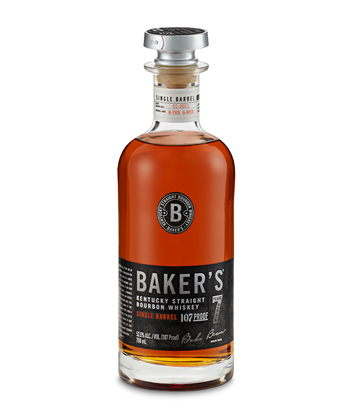 Baker's 7 Year Old Single Barrel Bourbon is one of the best single barrel bourbons for 2022.