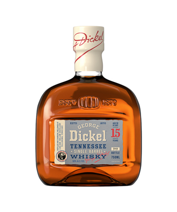 George Dickel Single Barrel Aged 15 Years is one of the best single barrel bourbons for 2022.