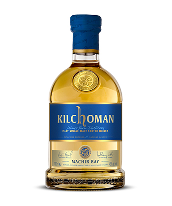 Kilchoman Distillery Machir Bay Islay Single Malt Whiskey is one of the best whiskies to drink in 2022.