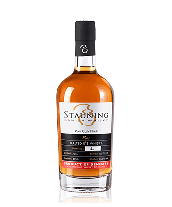 Stauning Floor Malted Rye Whisky is one of the best whiskies to drink in 2022.