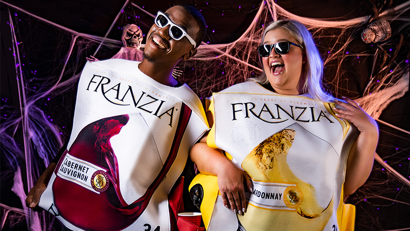 Franzia's boxed wine costumes are back in time for Halloween