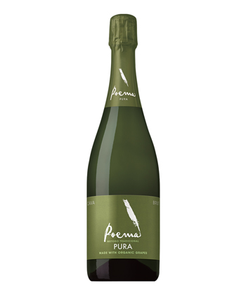 Poema ‘Pura’ Cava Organic Brut from Penedès, Spain is a good wine you can actually find. 