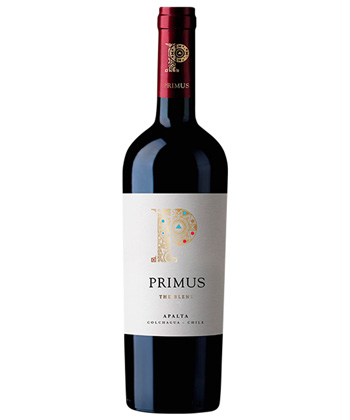 Primus The Blend 2018, Apalta from the Colchagua Valley in Chile is a good wine you can actually find.