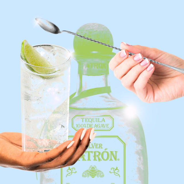 PATRÓN® Silver + Soda: Simple, Elegant, and Iconic