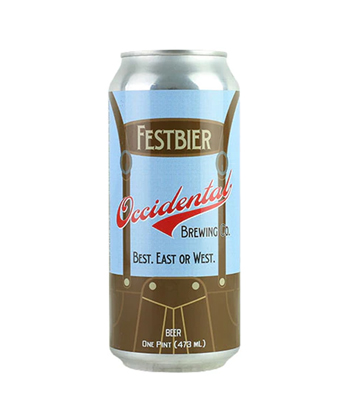 Occidental Brewing Co. Festbier is one of the best Oktoberfest beers, according to brewers.