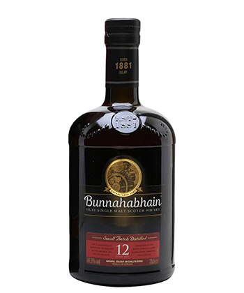 Bunnahabhain 12 is a Scotch that offers great bang for your buck according to bartenders. 