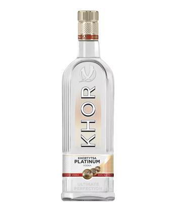 Khortytsa Platinum Vodka is one of the best bang-for-your-buck vodkas according to bartenders.